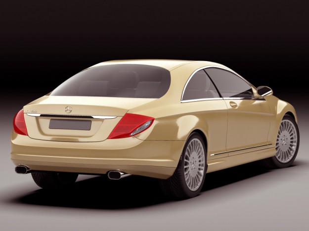 Mercedes CL 2007 3D model_1