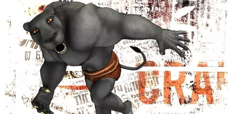 Puma Killer Low-poly 3D model_0