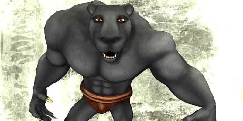 Puma Killer Low-poly 3D model_6