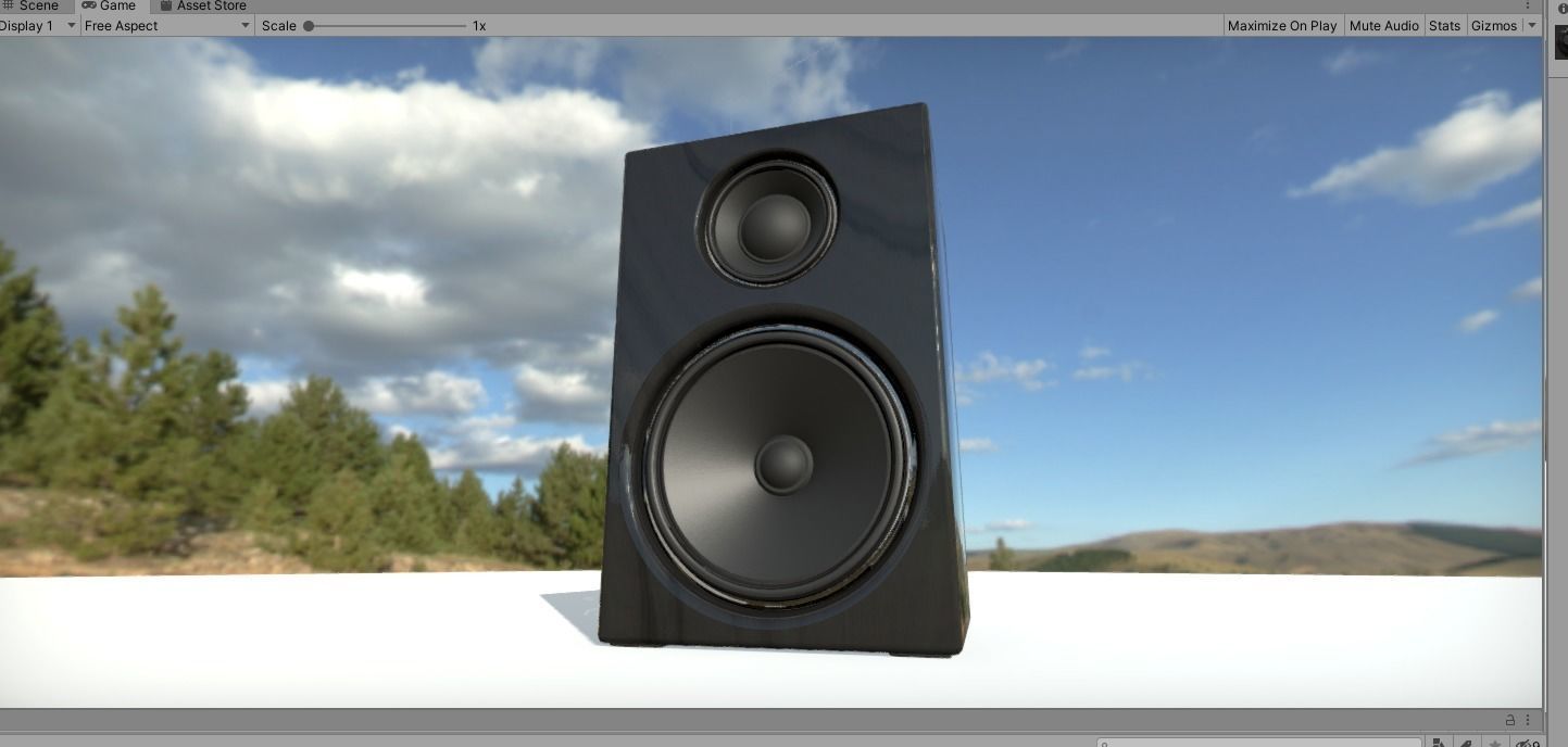 Speaker redshift 3D model_21