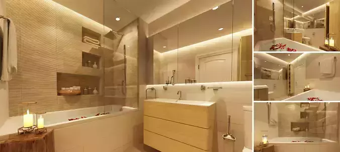 Master bathroom