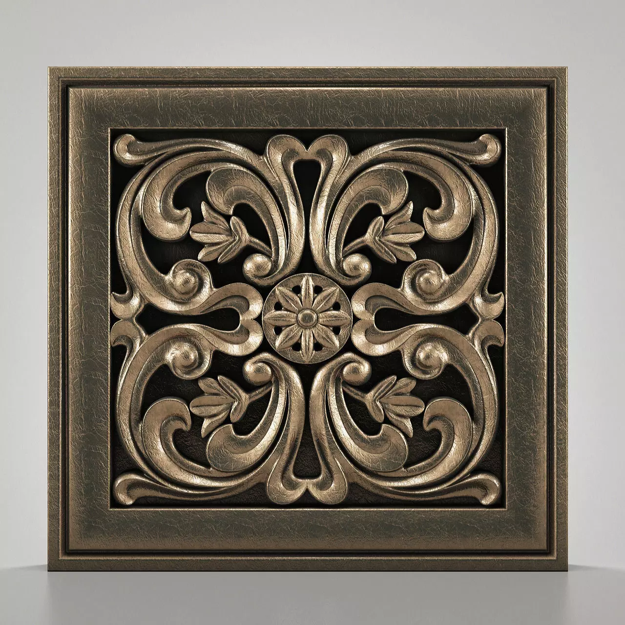 carving ornamen 3D model_0