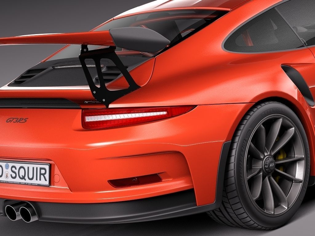 Porsche 911 GT3RS 2016 3D model_3