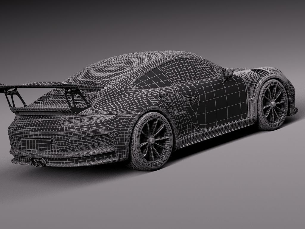 Porsche 911 GT3RS 2016 3D model_17