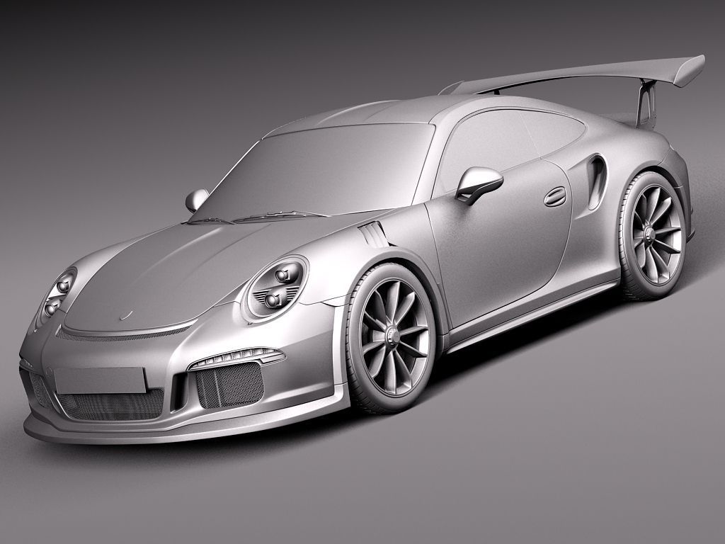 Porsche 911 GT3RS 2016 3D model_10