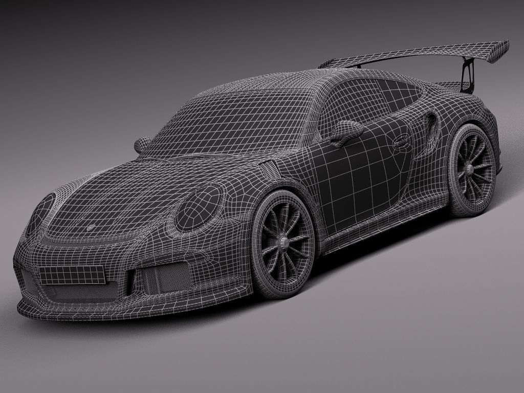 Porsche 911 GT3RS 2016 3D model_16