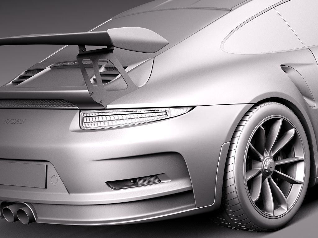 Porsche 911 GT3RS 2016 3D model_12