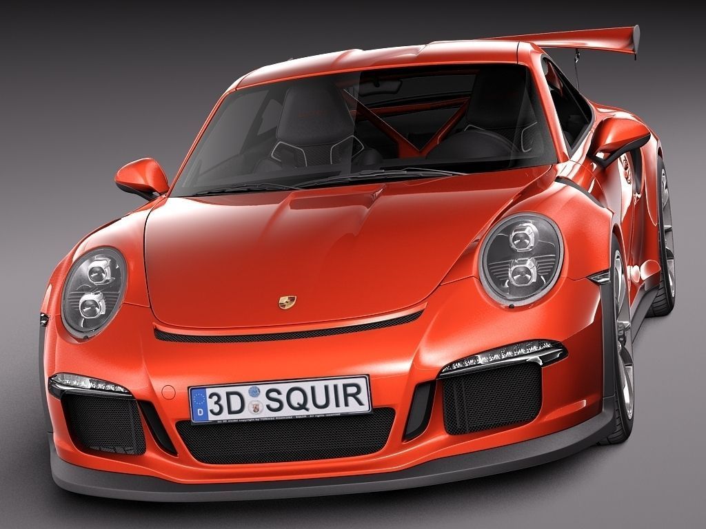 Porsche 911 GT3RS 2016 3D model_1