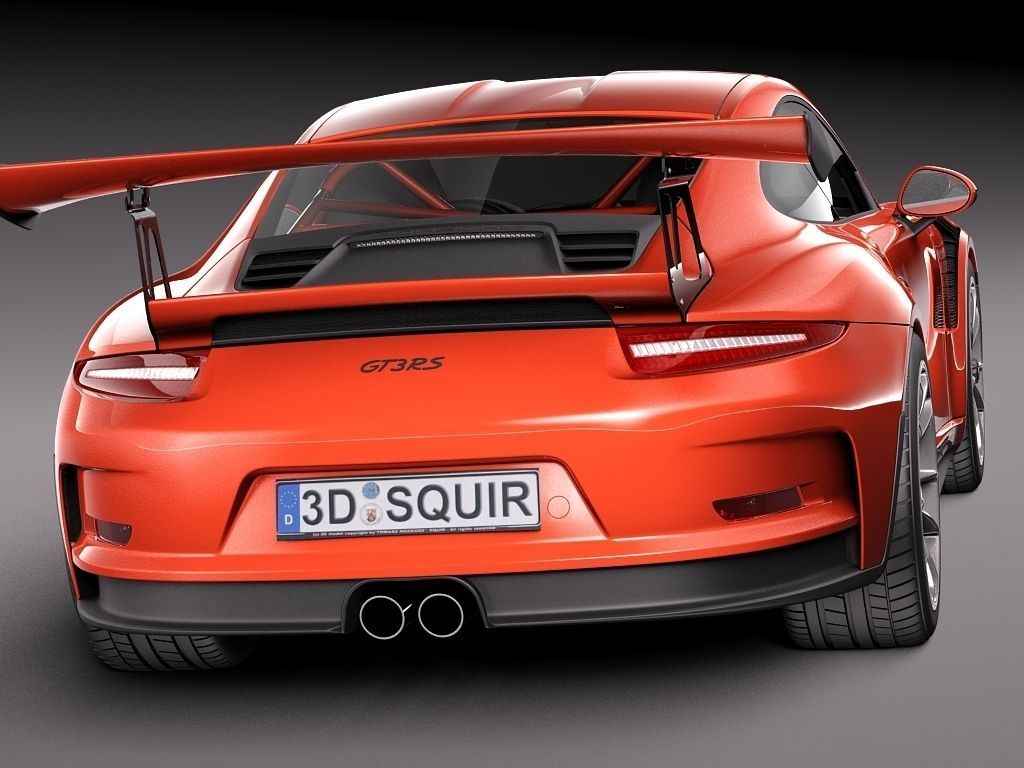 Porsche 911 GT3RS 2016 3D model_5