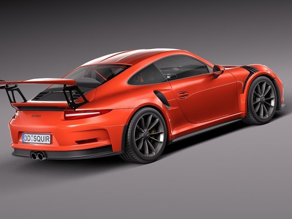Porsche 911 GT3RS 2016 3D model_4