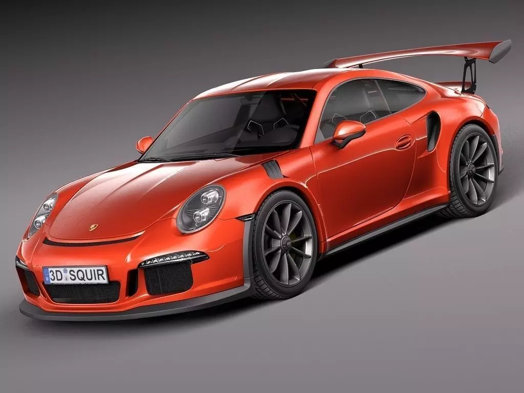 Porsche 911 GT3RS 2016 3D model_0