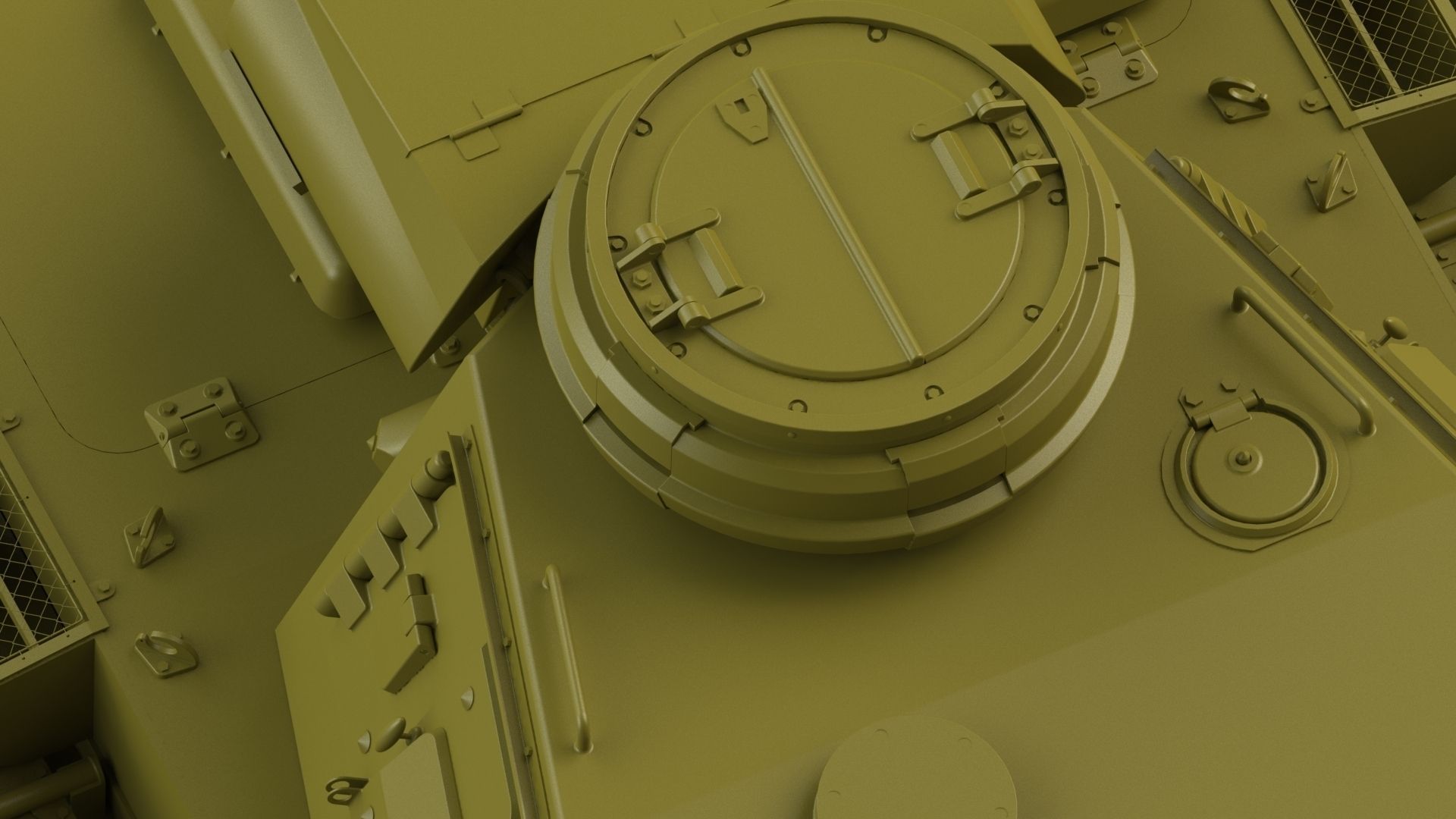 Pz Kpfw III Ausf L Free 3D model_17