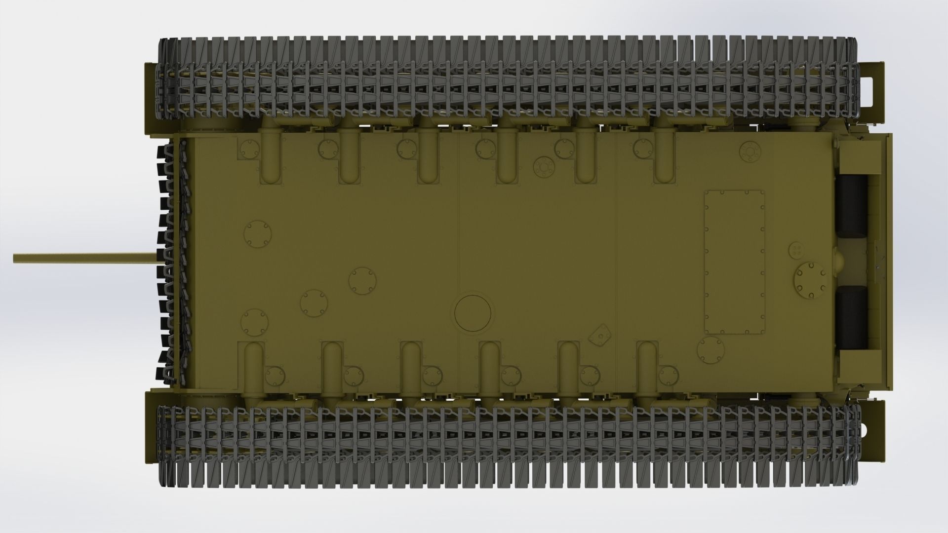 Pz Kpfw III Ausf L Free 3D model_7