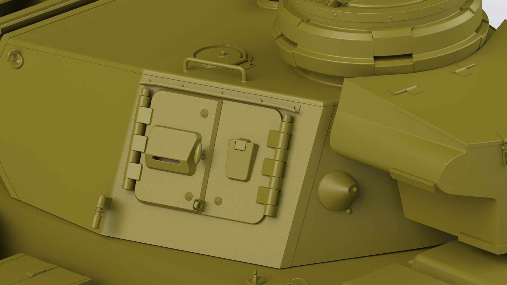 Pz Kpfw III Ausf L Free 3D model_14