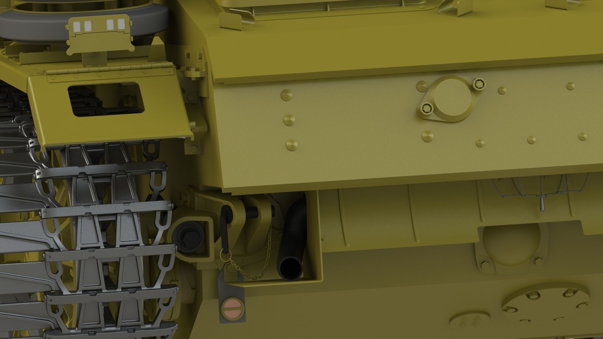 Pz Kpfw III Ausf L Free 3D model_15