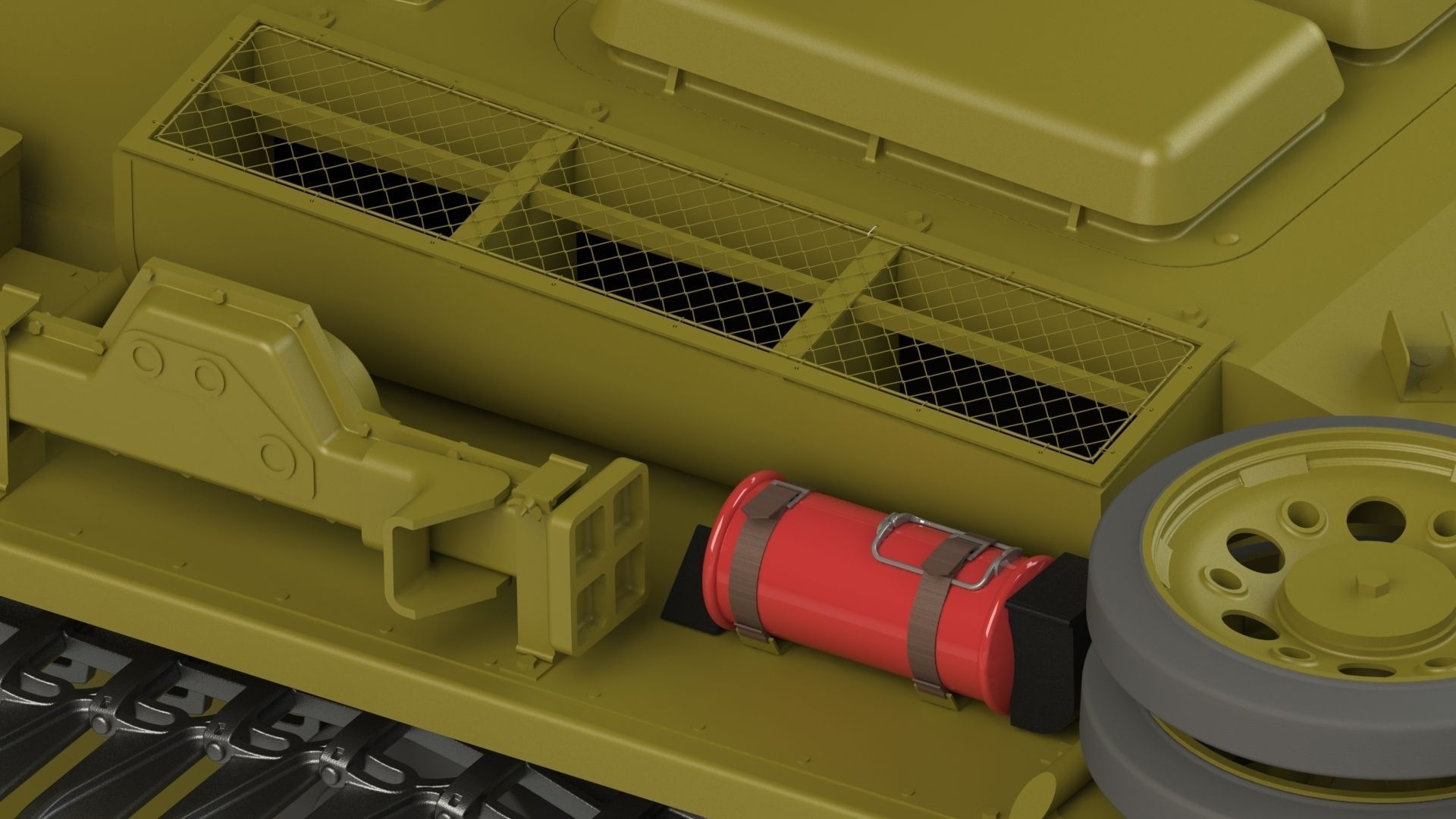 Pz Kpfw III Ausf L Free 3D model_13