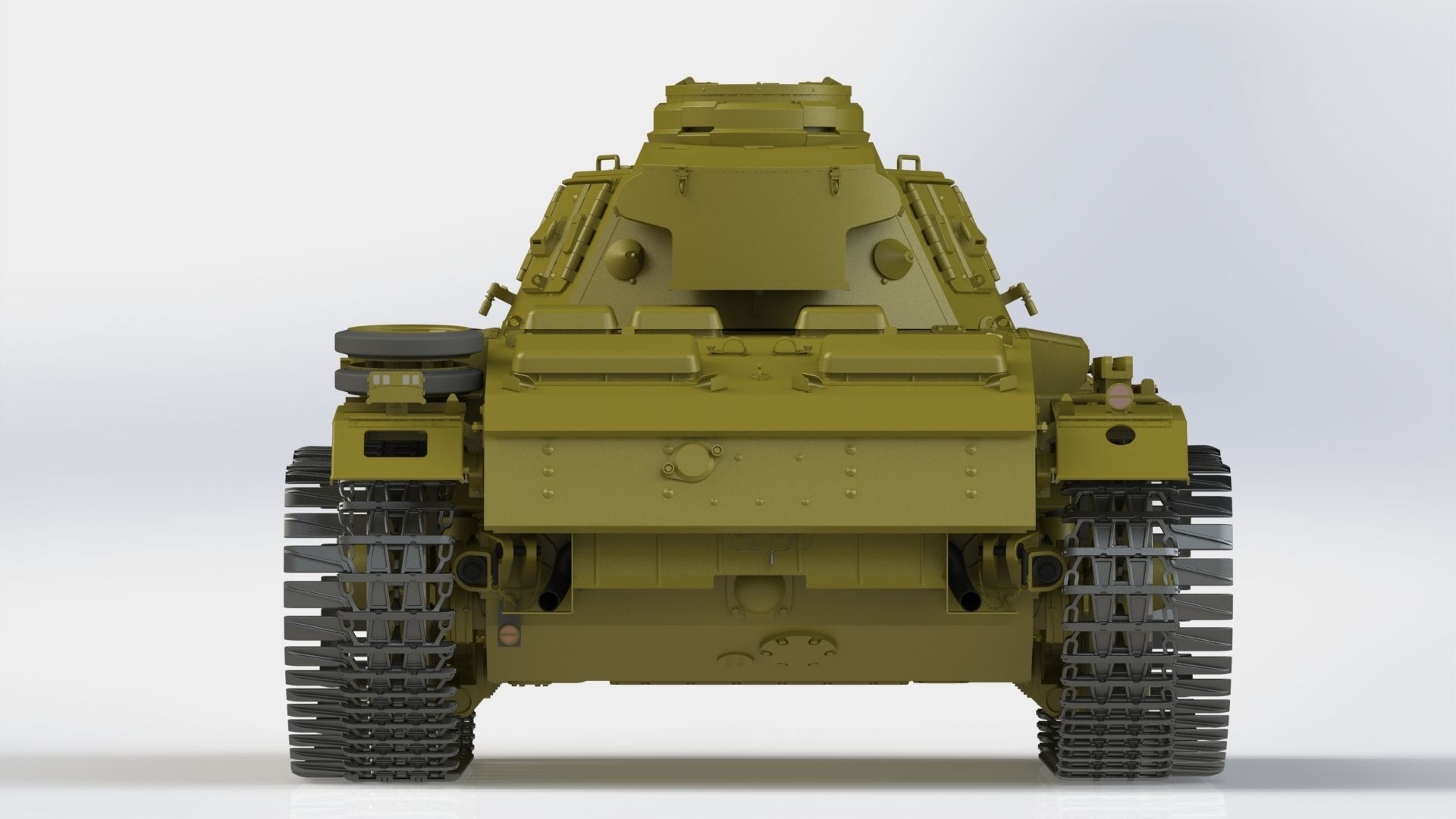 Pz Kpfw III Ausf L Free 3D model_2