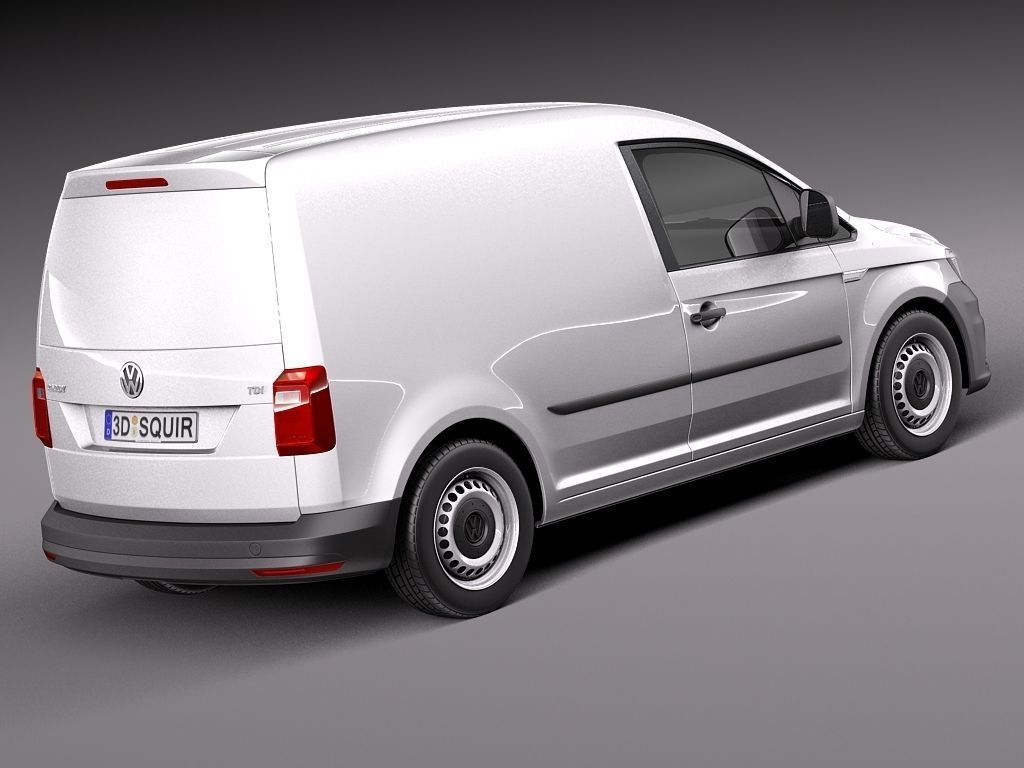 Volkswagen Caddy Cargo VAN 2016 3D model_5