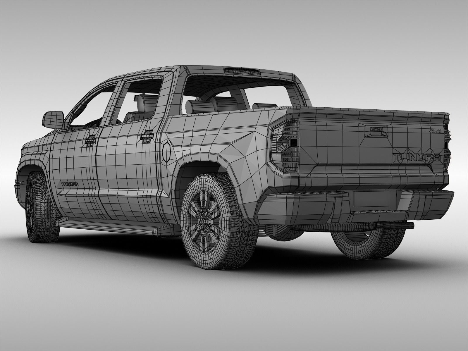 Toyota Tundra 2014 3D model_8