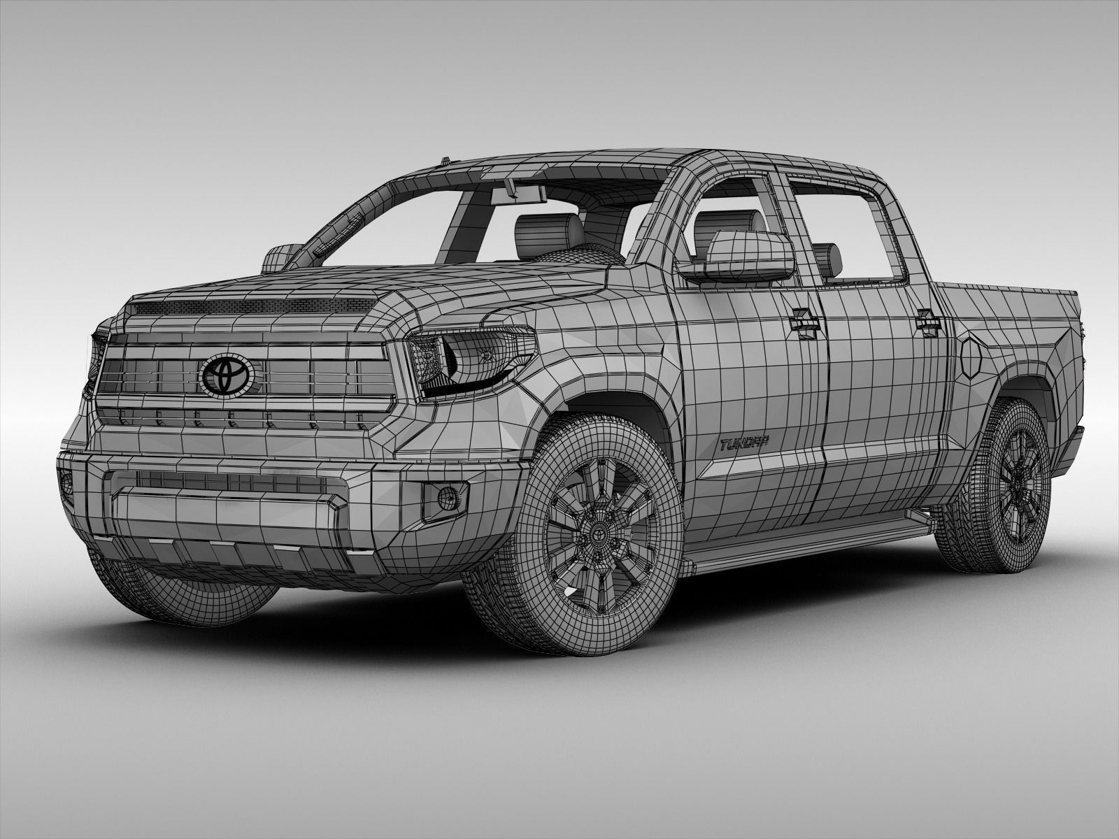 Toyota Tundra 2014 3D model_7