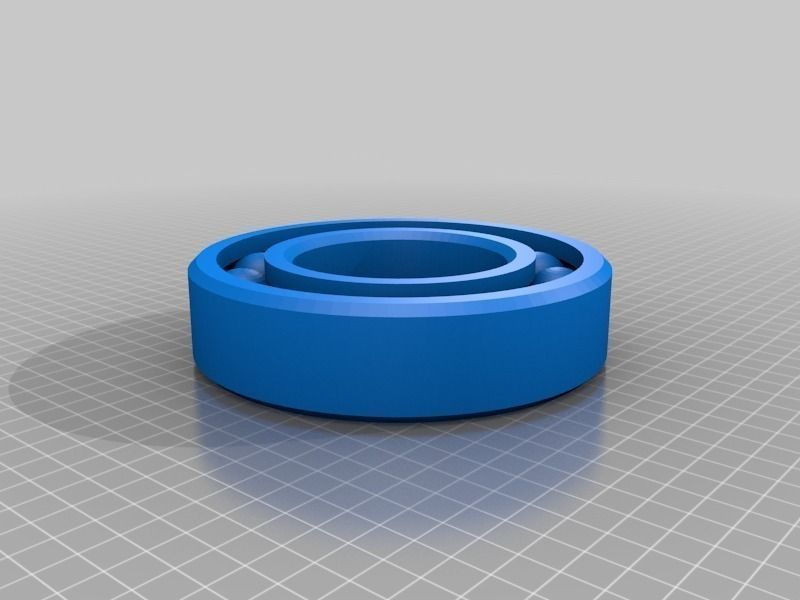 Large Print-in-place Ball Bearing  Free 3D print model_1