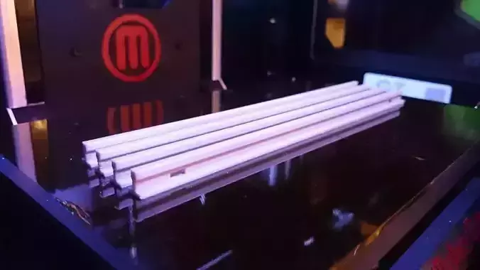 Model Railway Tracks   Free 3D print model