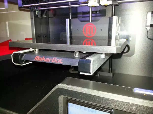 Z-Stage arm support brackets for Makerbot Replicator Free 3D print model