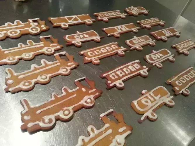 Train Set Cookie Cutters Free 3D print model