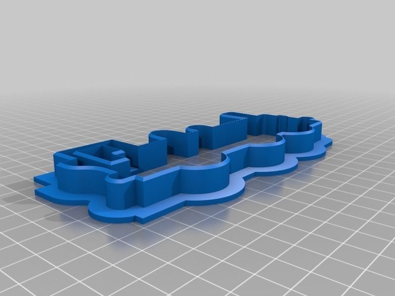 Train Set Cookie Cutters Free 3D print model_4
