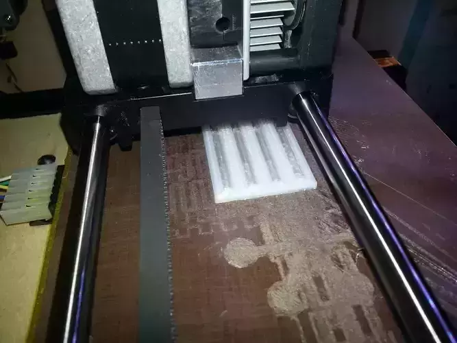 Nylon and T-Glase dual extrusion experiment Free 3D print model