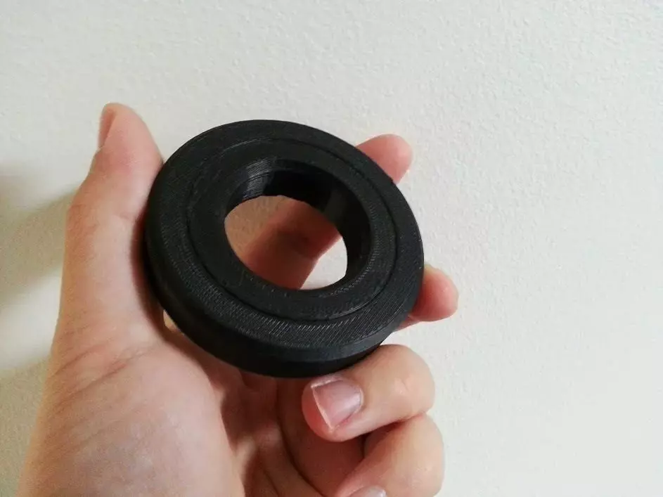Sealed Ball Bearing a challenge Free 3D print model_0