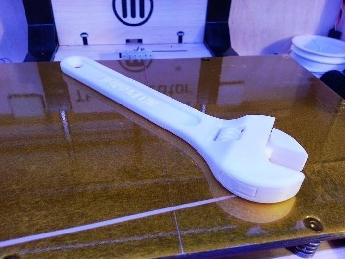 Fully assembled 3D printable wrench 2 Free 3D print model_4