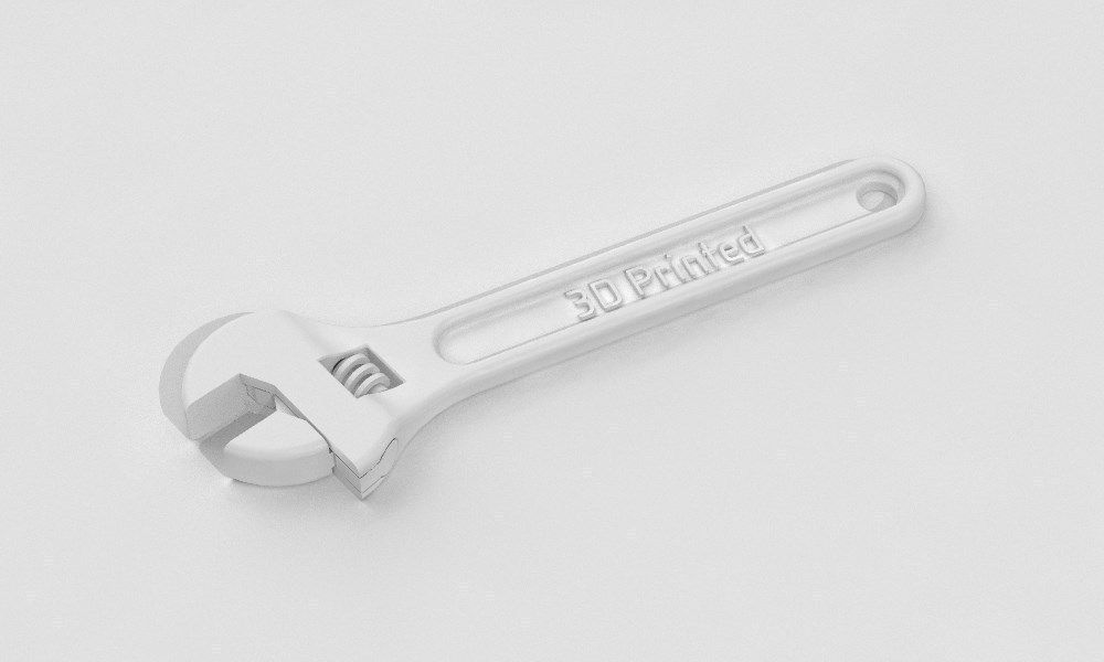 Fully assembled 3D printable wrench 2 Free 3D print model_5