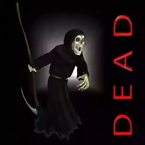 Dead for Unity Low-poly 3D model