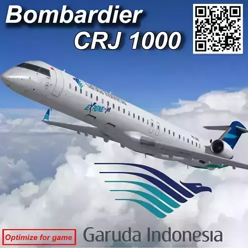 Bombardier CRJ 1000 Garuda Indonesia