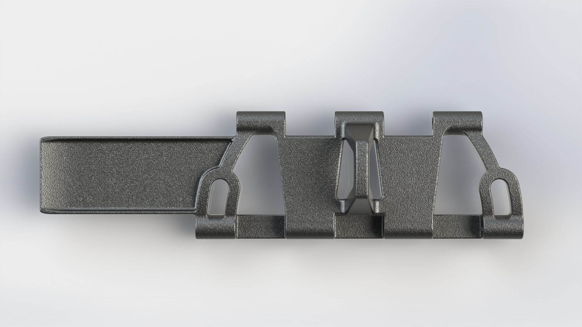 PzKpfw III ausf L tracks Free 3D model_1