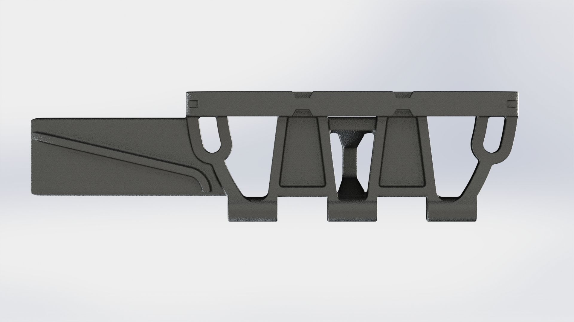 PzKpfw III ausf L tracks Free 3D model_5