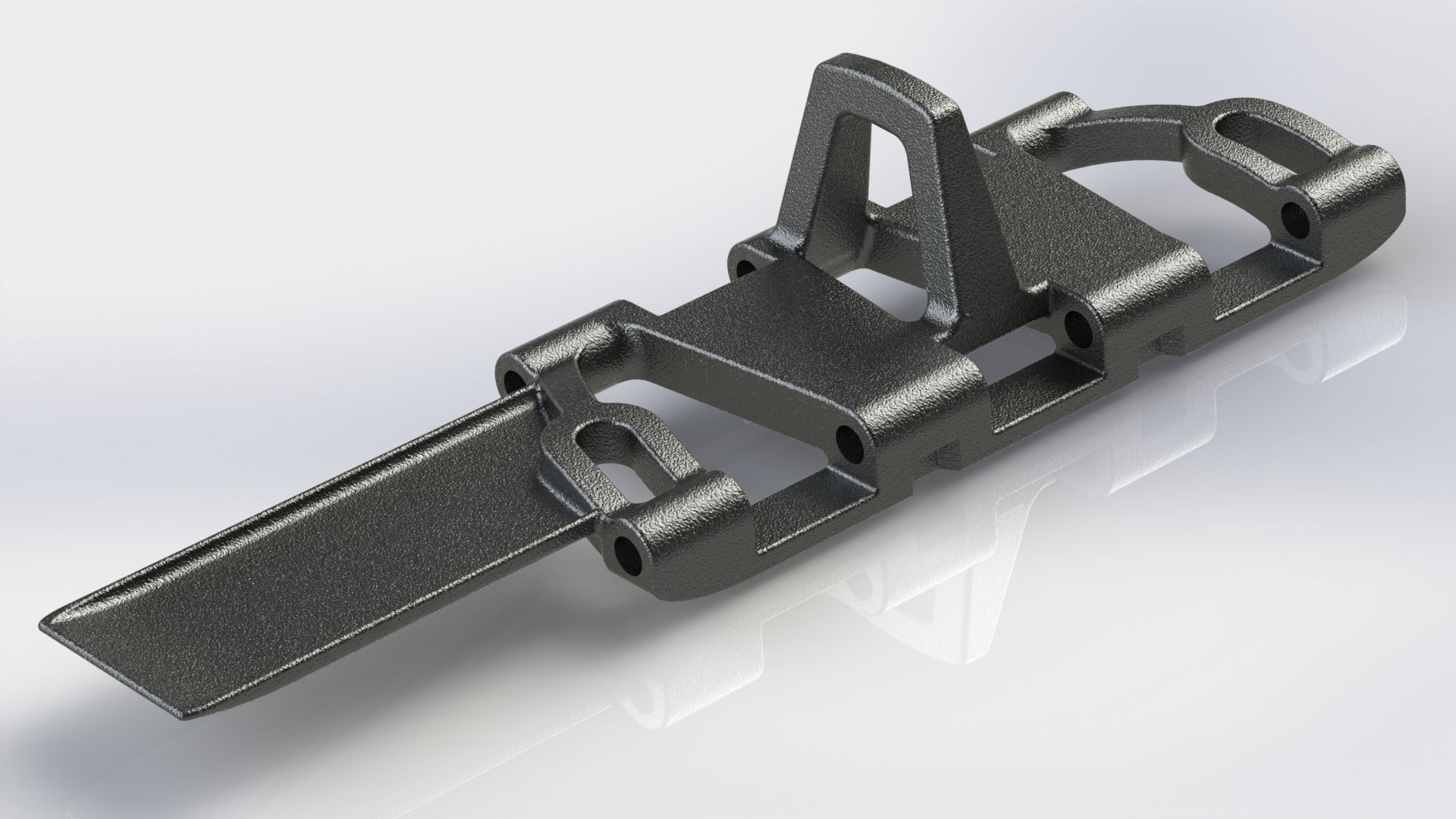 PzKpfw III ausf L tracks Free 3D model_0