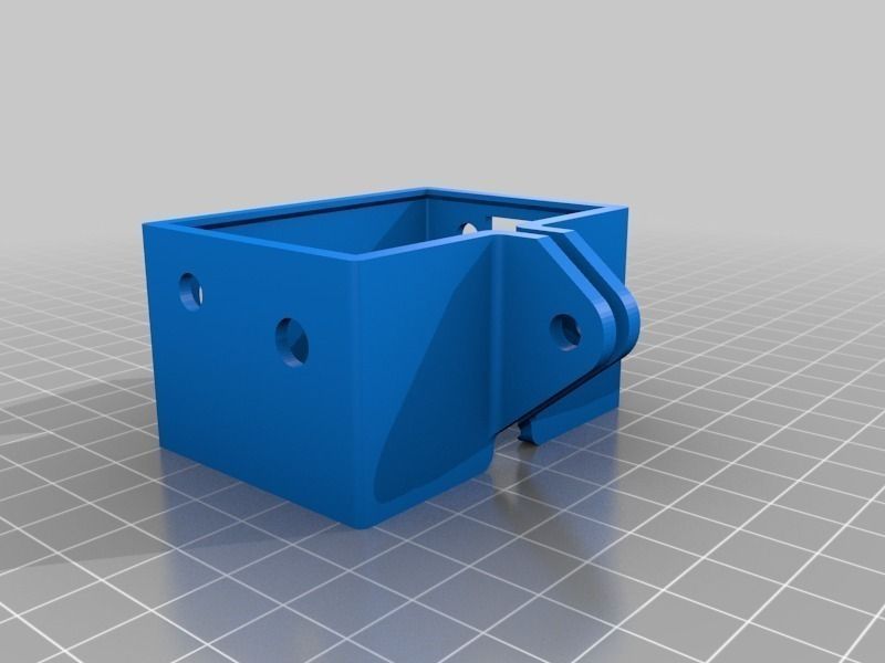 GoPro Hero 3 Frame For Back Pack 2 Free 3D print model_1