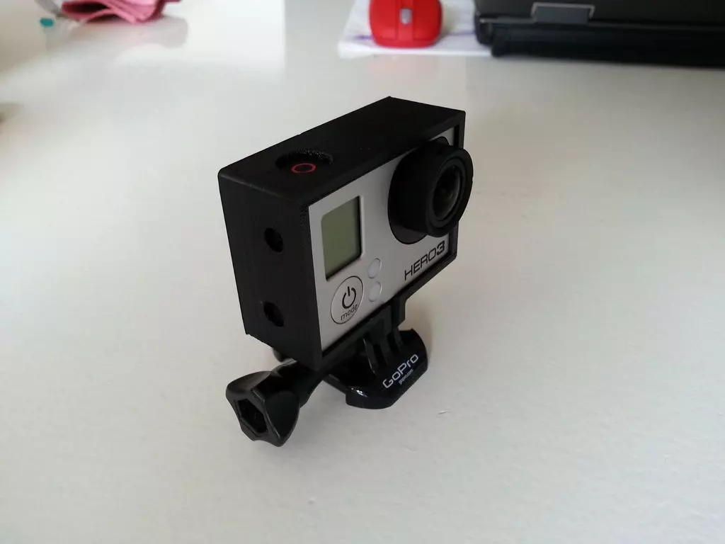 GoPro Hero 3 Frame Free 3D print model_0