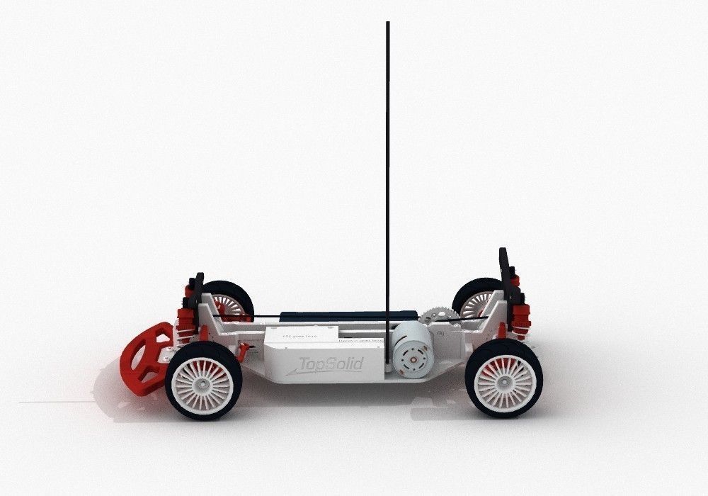 OpenRC 4WD Touring Concept RC Car Free 3D print model_2