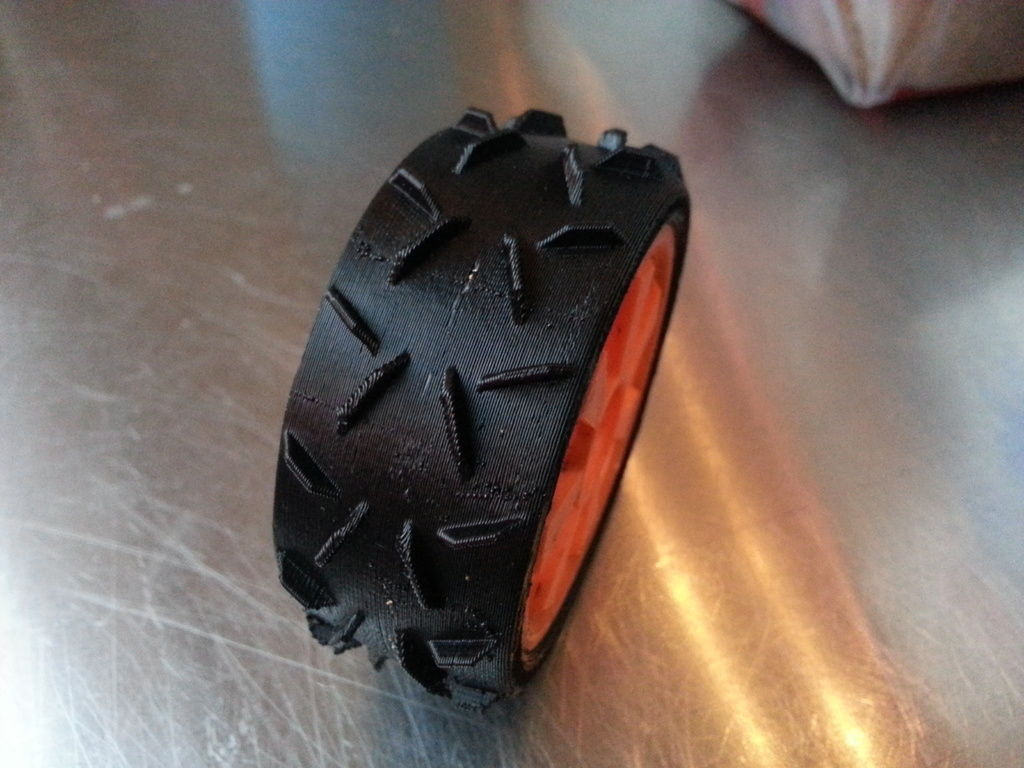 OpenRC Experimental Wheel Dualstrusion Free 3D print model_2