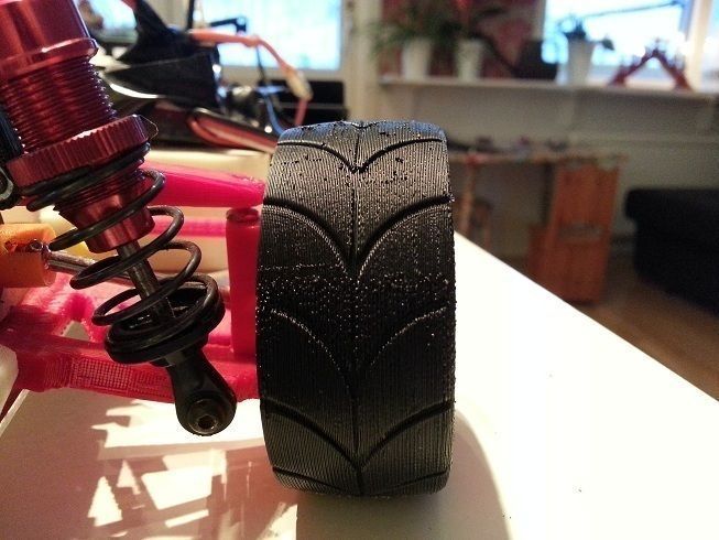 OpenRC Experimental Wheel Dualstrusion Free 3D print model_1