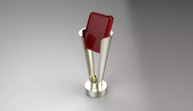 Soap-dish glass bottle stopper 3D print model