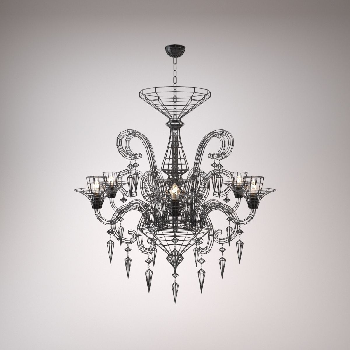 Wired Lustre Gloria 3D model_2