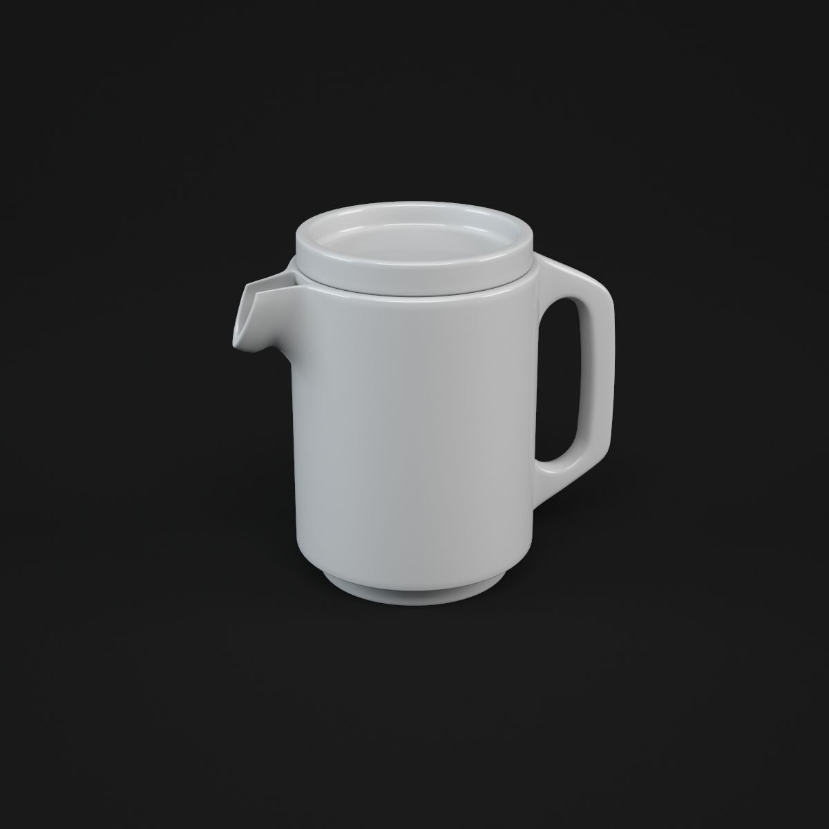 Porcelain Tableware Set TC100 3D model_4