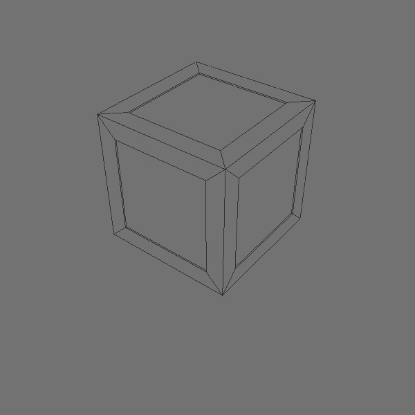 Low Poly Storage Props 3D model_9