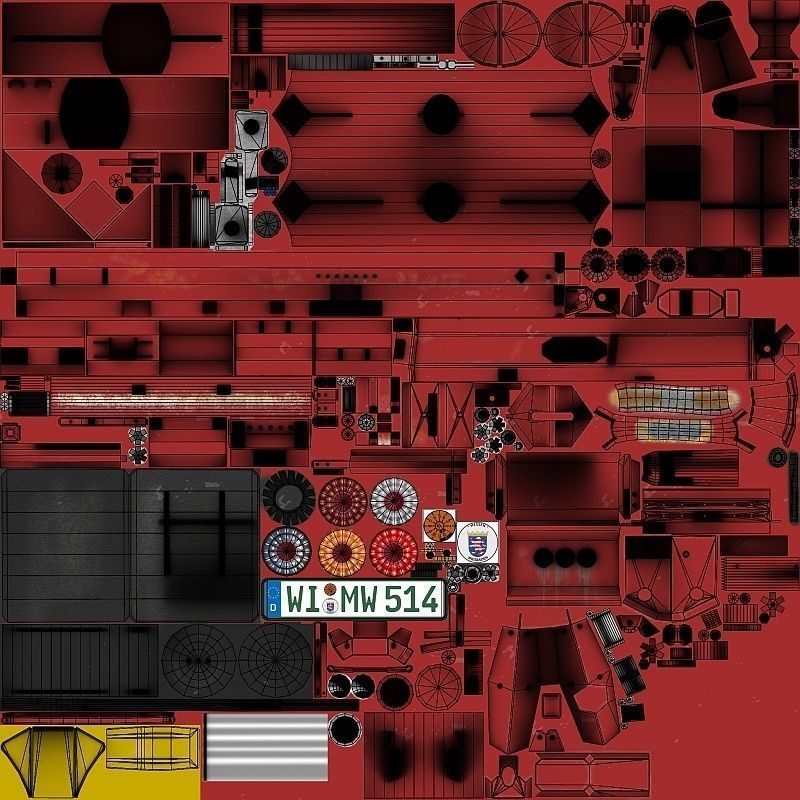 Hilken HI2250SMK Low-poly 3D model_13