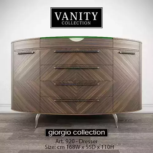 GIORGIO COLLECTION Vanity Art 920 Dresser