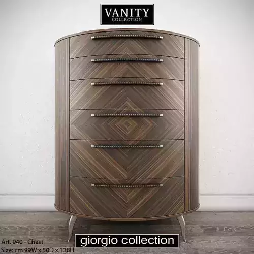 GIORGIO COLLECTION Vanity Art 940 Chest